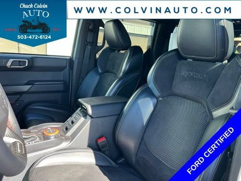 Certified 2024 Ford Bronco Raptor w/ Interior Carbon Fiber Pack 6 AWD/4WD image 17