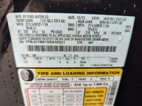 Used 2025 Ford Expedition Platinum AWD/4WD image 35