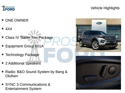 Used 2023 Ford Explorer Platinum w/ Technology Package image 5