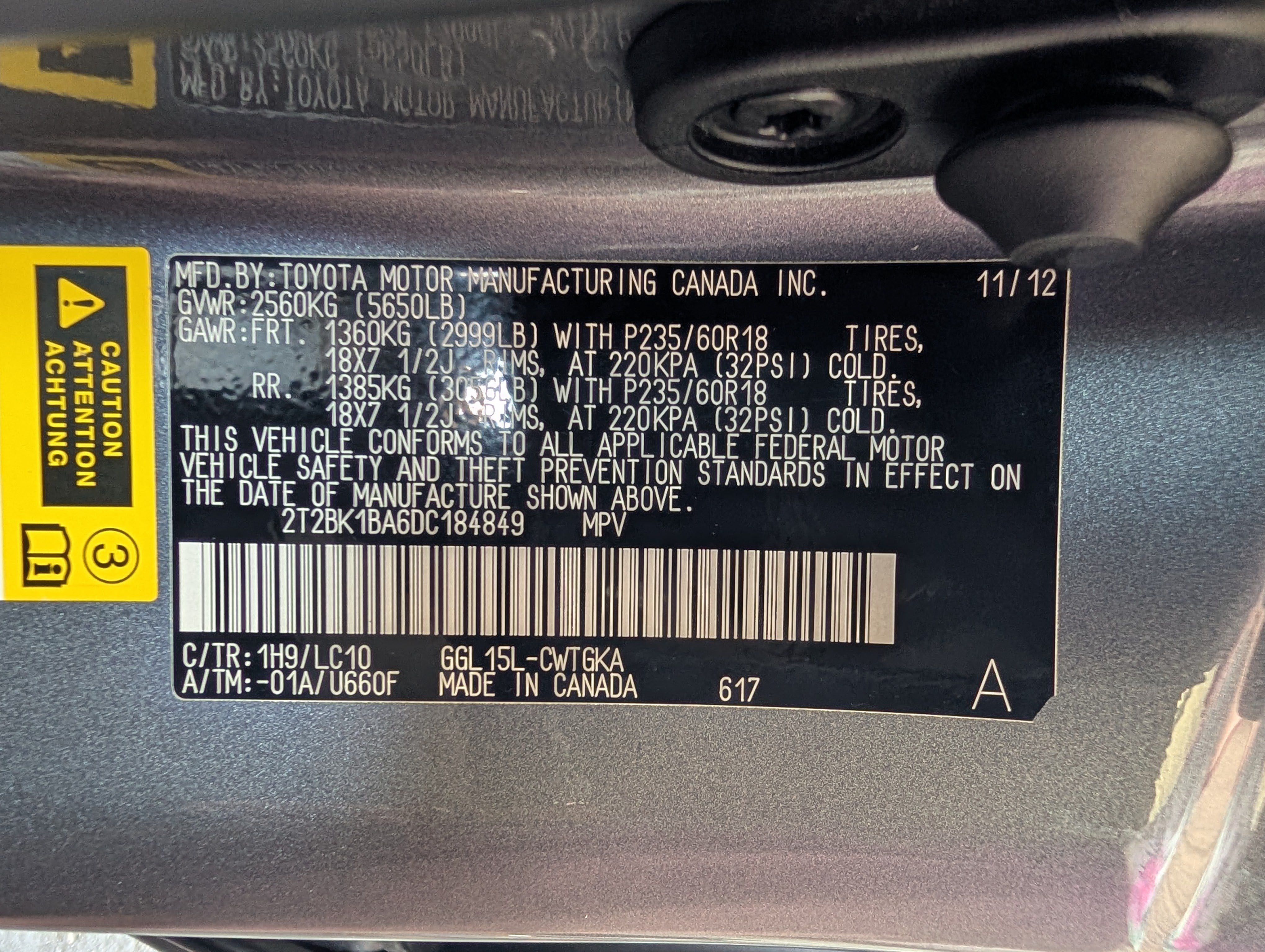 Used 2013 Lexus RX 350 AWD w/ Navigation Pkg image 6