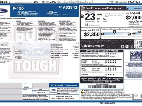 Certified 2024 Ford F150 XLT w/ Mobile Office Package AWD/4WD image 42