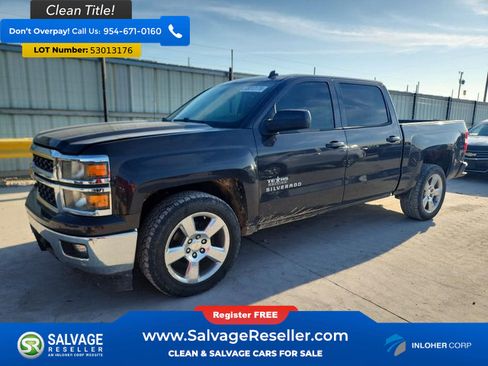 Used 2014 Chevrolet Silverado 1500 LT w/ Texas Edition, 1LT Trim RWD image 1