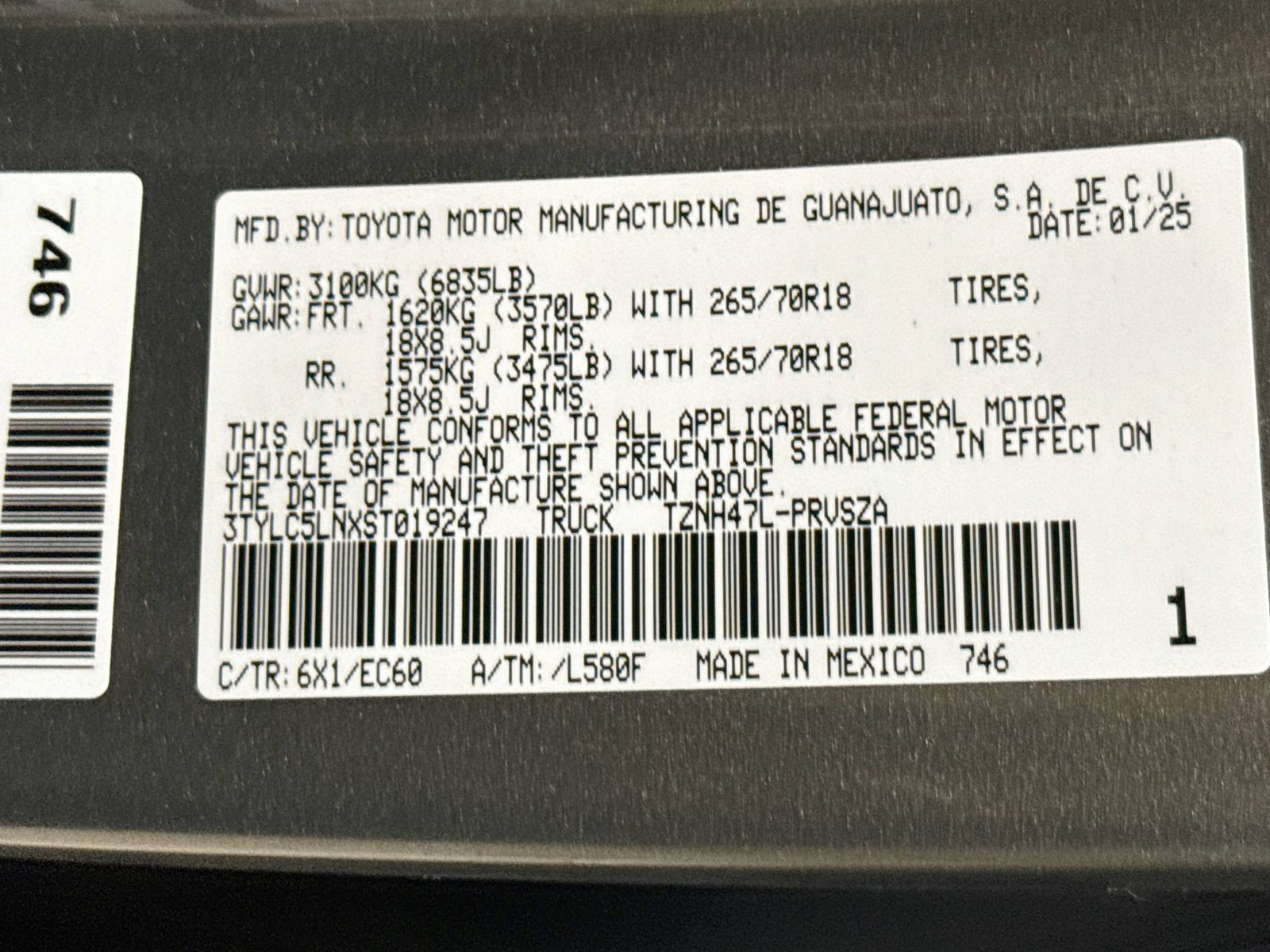 Used 2025 Toyota Tacoma 4x4 Double Cab Hybrid w/ Tow Tech Package image 38