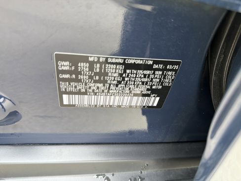 Used 2025 Subaru Outback Premium w/ Popular Package #1A image 35