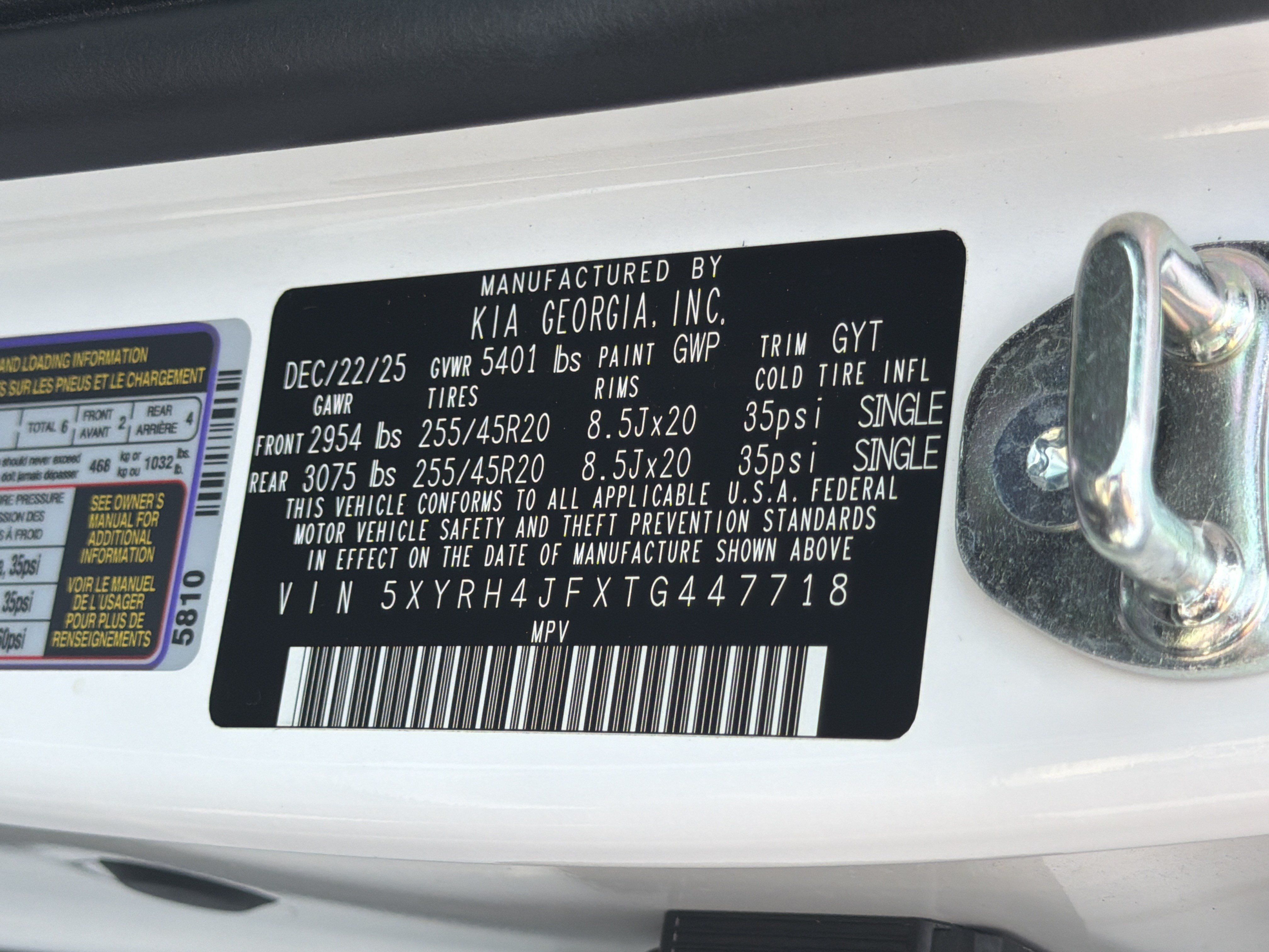 Used 2026 Kia Sorento EX w/ EX Premium Package FWD image 37