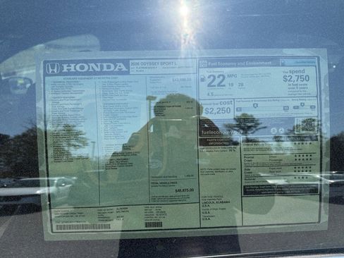 New 2026 Honda Odyssey Sport-L image 33