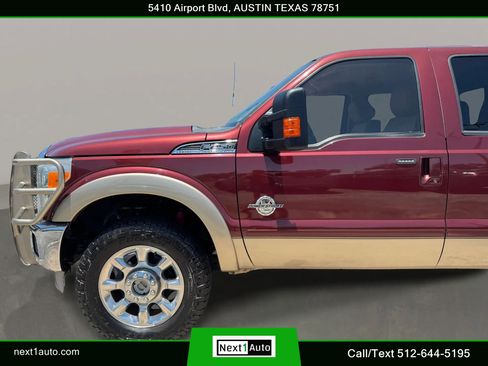 Used 2012 Ford F250 Lariat w/ Lariat Interior Pkg AWD/4WD image 13