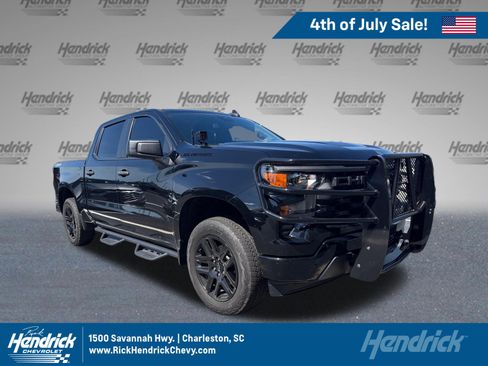 Used 2024 Chevrolet Silverado 1500 Custom w/ LPO, Dark Essentials Package AWD/4WD image 1