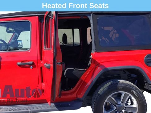Used 2020 Jeep Wrangler Unlimited Sahara AWD/4WD image 35