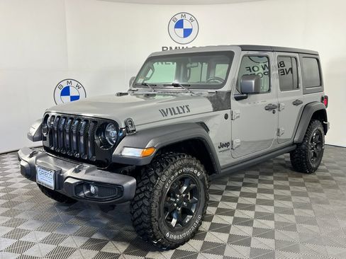 Used 2021 Jeep Wrangler Unlimited Sport AWD/4WD image 3