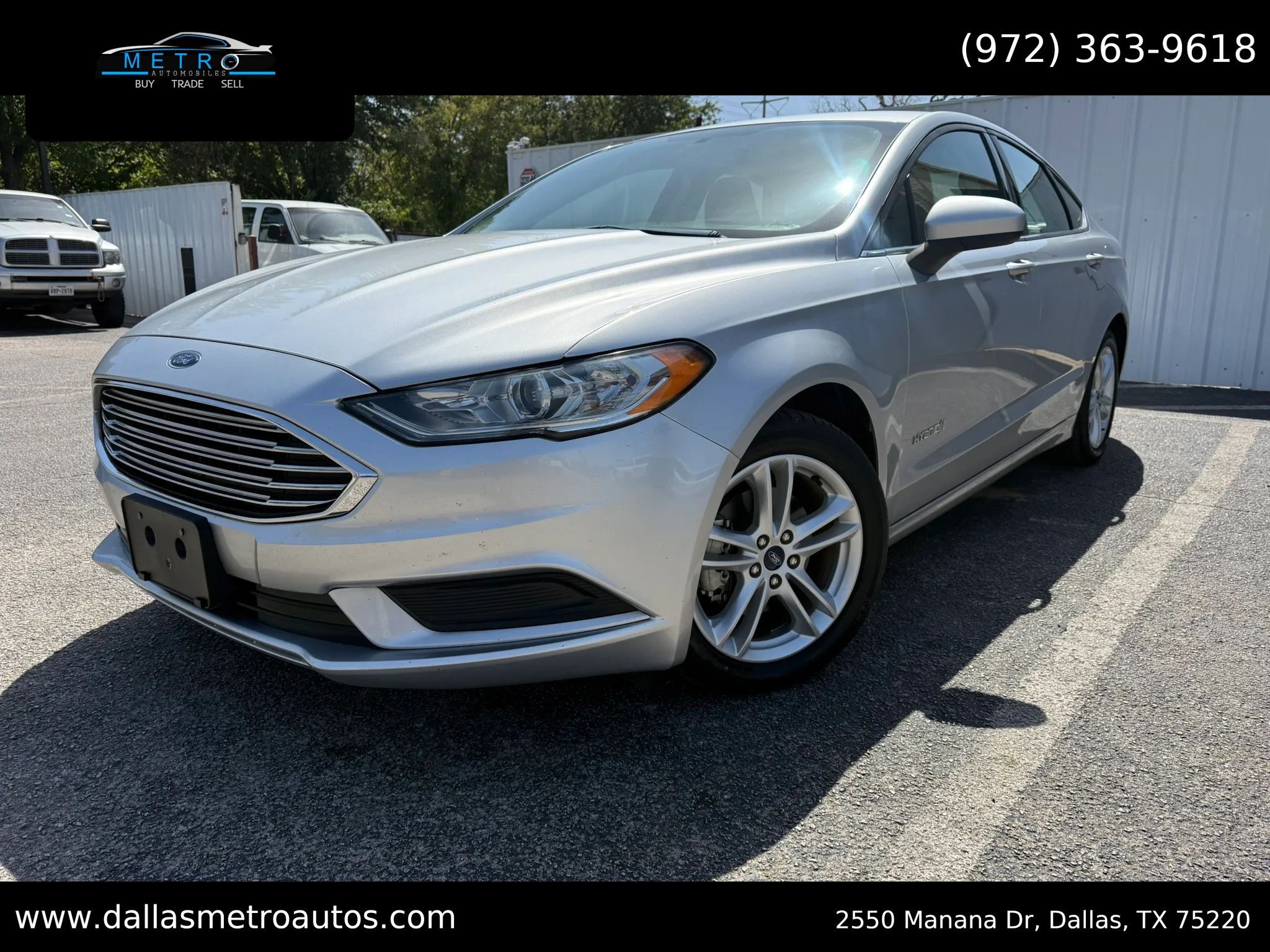 Used 2018 Ford Fusion S FWD image 1