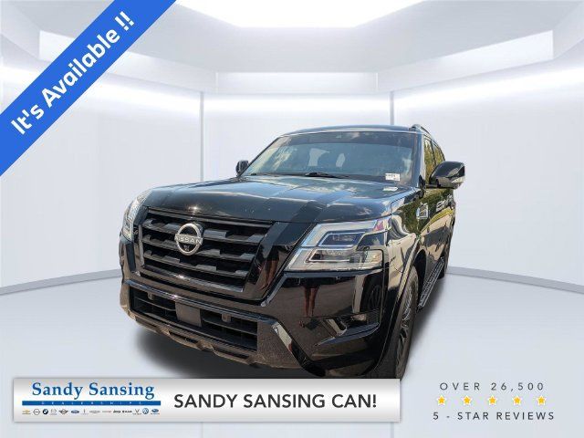 Used 2022 Nissan Armada SL w/ Midnight Edition Package RWD image 1