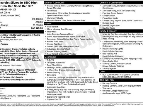 Used 2023 Chevrolet Silverado 1500 High Country image 6