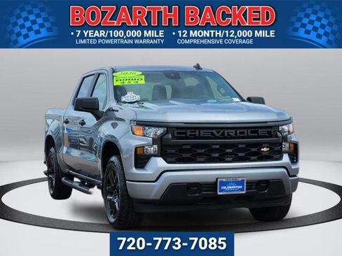 Used 2026 Chevrolet Silverado 1500 Custom w/ Turbomax Blackout Package AWD/4WD image 7