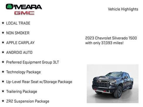 Used 2023 Chevrolet Silverado 1500 ZR2 w/ Technology Package image 8