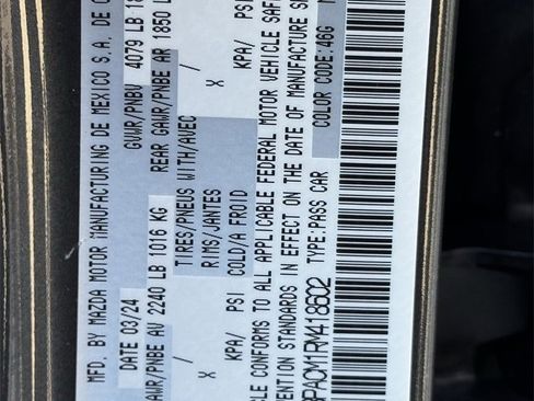 Used 2024 MAZDA MAZDA3 s image 36