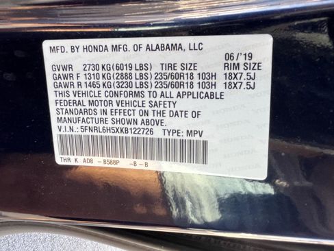 Used 2019 Honda Odyssey EX image 31