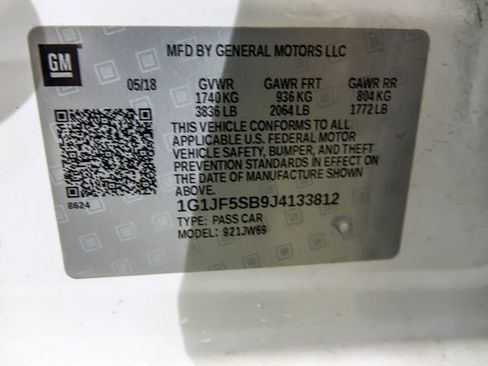 Used 2018 Chevrolet Sonic Premier image 27