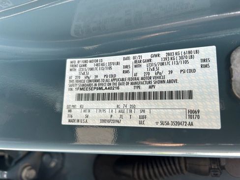 Used 2021 Ford Bronco First Edition AWD/4WD image 34