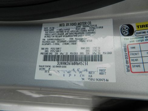 Used 2008 Lincoln MKZ FWD image 25