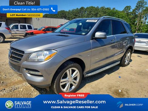 Used 2012 Mercedes-Benz ML 350 BlueTEC 4MATIC image 1