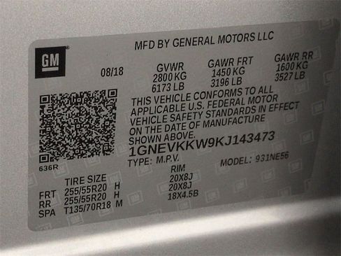 Used 2019 Chevrolet Traverse Premier w/ Redline Edition image 31