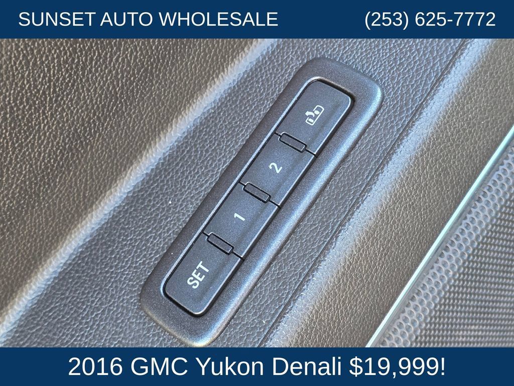 Used 2016 GMC Yukon Denali w/ Open Road Package AWD/4WD image 31