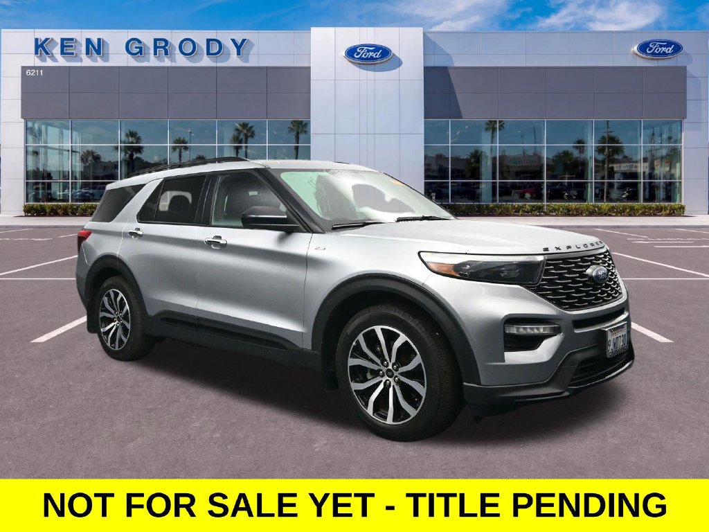 Certified 2023 Ford Explorer ST-Line w/ Class IV Trailer Tow Package RWD 360° Tour