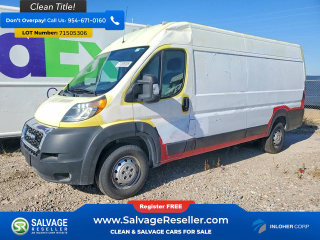 Used 2019 RAM ProMaster 3500 w/ Mopar Trailer Tow Group FWD image 1