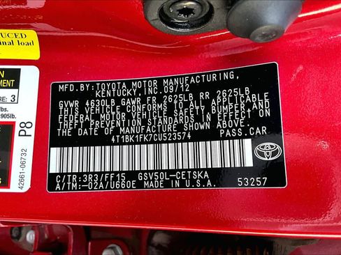 Used 2012 Toyota Camry SE image 33