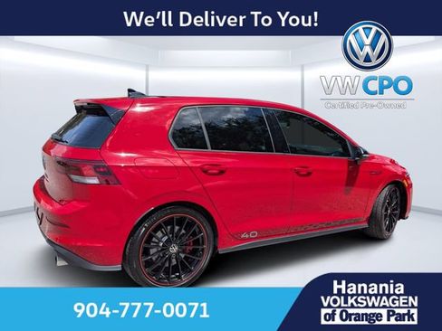 Certified 2023 Volkswagen GTI 40th Anniversary Edition FWD image 3