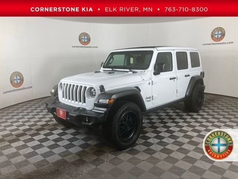 Used 2021 Jeep Wrangler Unlimited Sport w/ Sun And Sound Package image 1