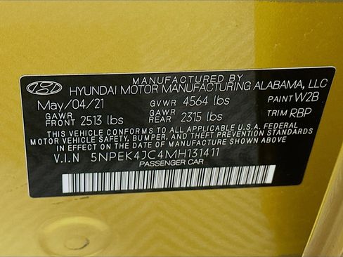 Used 2021 Hyundai Sonata N Line FWD image 12