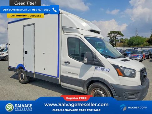 Used 2021 Ford Transit 350 w/ Upfitter Package RWD image 5