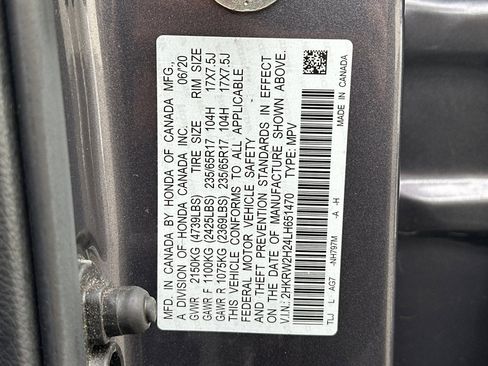 Used 2020 Honda CR-V LX image 35