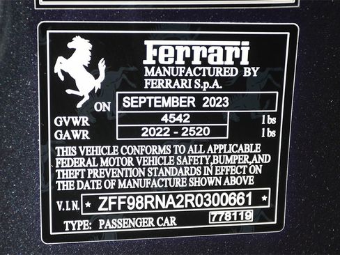 Certified 2024 Ferrari Roma image 38