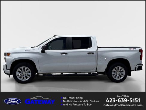 Used 2021 Chevrolet Silverado 1500 Custom AWD/4WD image 1