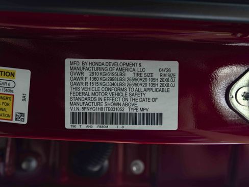 Used 2026 Honda Pilot Elite image 49