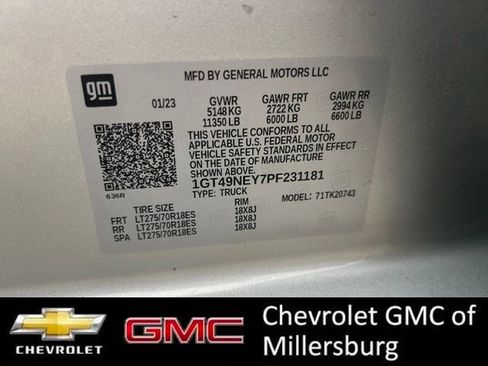 Used 2023 GMC Sierra 2500 SLT w/ SLT Convenience Package AWD/4WD image 35