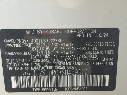 Certified 2025 Subaru Forester Limited AWD/4WD image 34