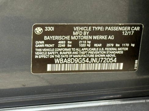 Used 2018 BMW 330i xDrive Sedan AWD/4WD image 34