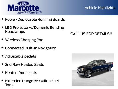 Certified 2023 Ford F150 Lariat w/ Equipment Group 502A High AWD/4WD image 24