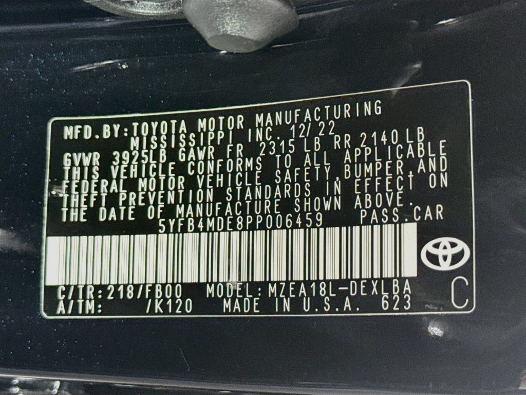 Used 2023 Toyota Corolla LE FWD image 38