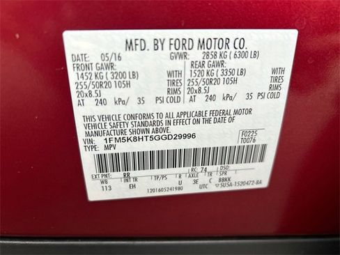 Used 2016 Ford Explorer Platinum image 34