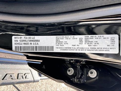 Used 2021 RAM 1500 Laramie RWD image 19