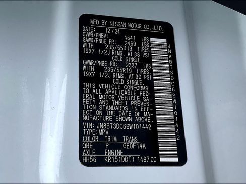 Used 2025 Nissan Rogue Platinum w/ Platinum Premium Package FWD image 67