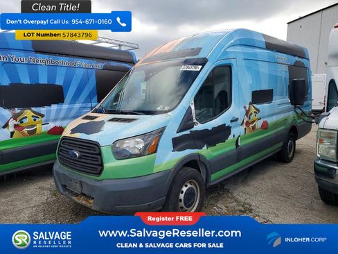 Used 2015 Ford Transit 350 148 High Roof Extended RWD image 1