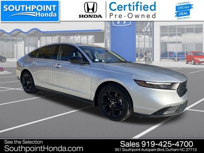 Certified 2025 Honda Accord SE