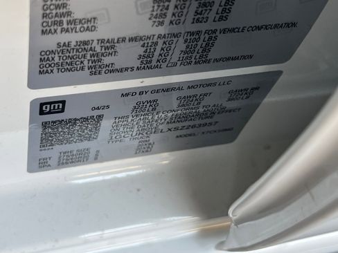 New 2025 Chevrolet Silverado 1500 LTZ image 25