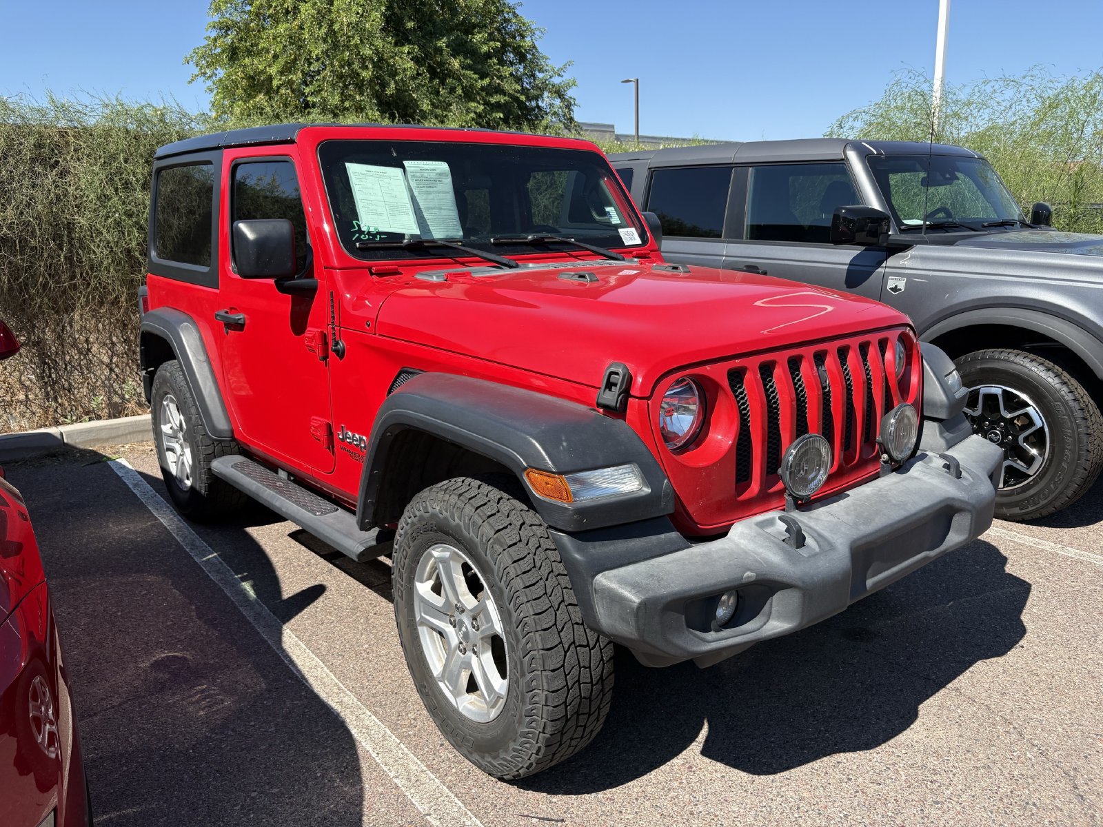 Used 2020 Jeep Wrangler Sport AWD/4WD image 3